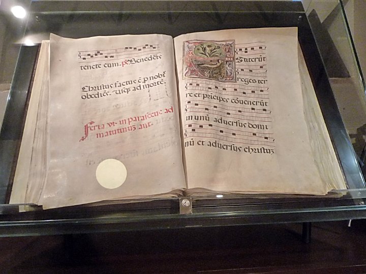 P1100211.jpg - Un pregevole manoscritto medievale in mostra