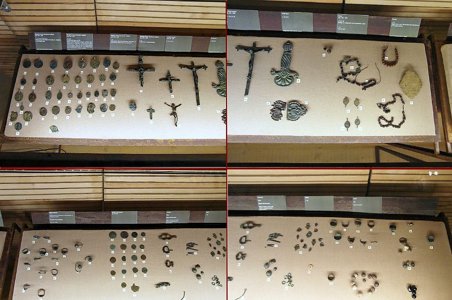 Immagine2.jpg - ... e tutta una serie di arredi come rosari, bottoni, croci, gioielli, ecc.